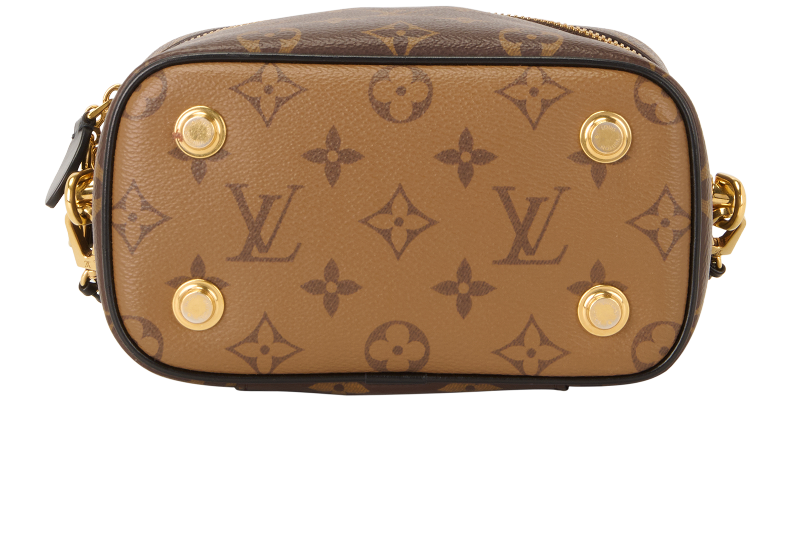 Vanity PM, &pound;1,600, Handbags, Brown, Canvas, Top view